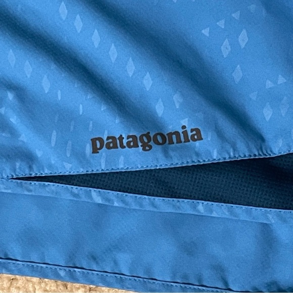 Patagonia Blue Running Strider Running Shorts - Sz XL - Picture 5 of 11